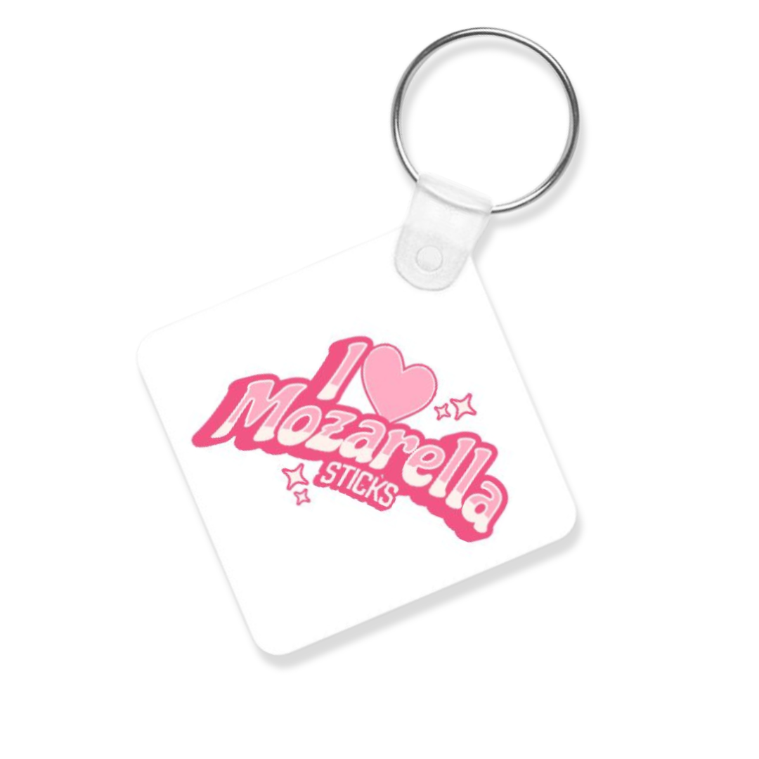 mozarella sticks keychain