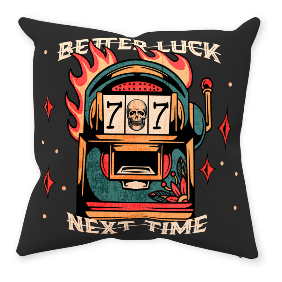 bad luck throw pillows+covers