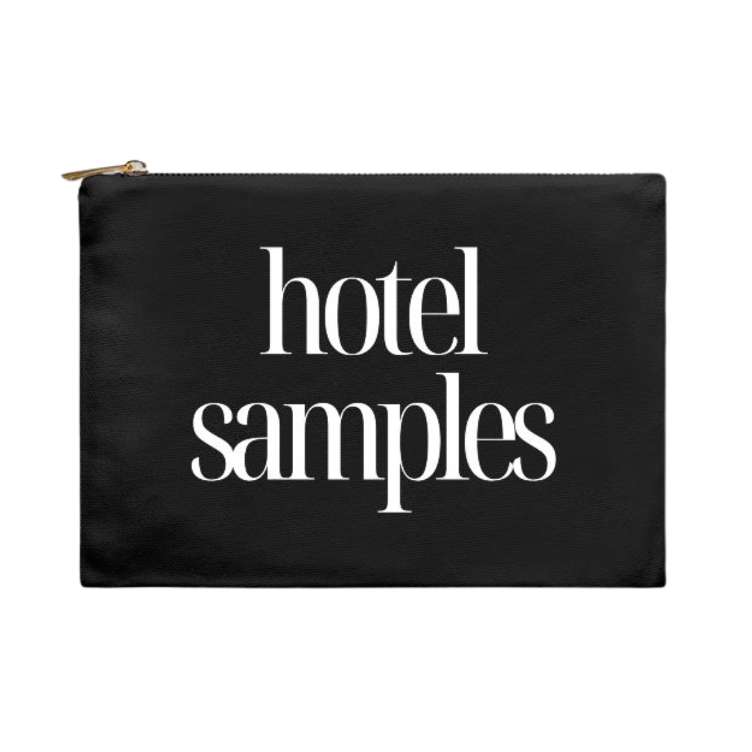 hotel samples flat pouch