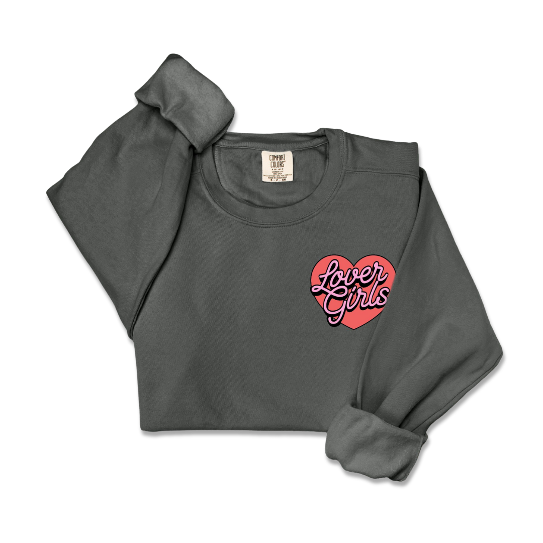 lover girls vintage crewneck sweatshirt