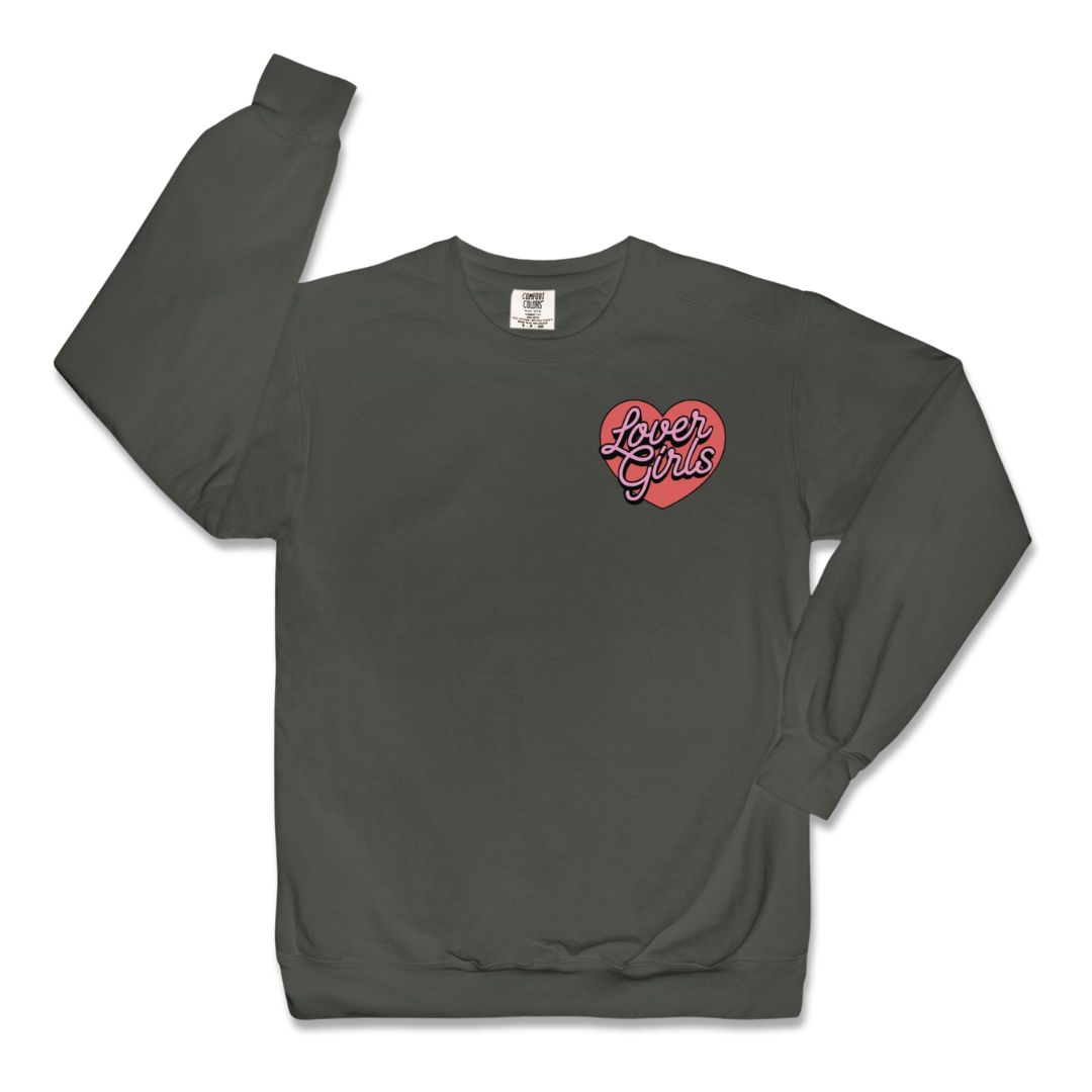 lover girls vintage crewneck sweatshirt