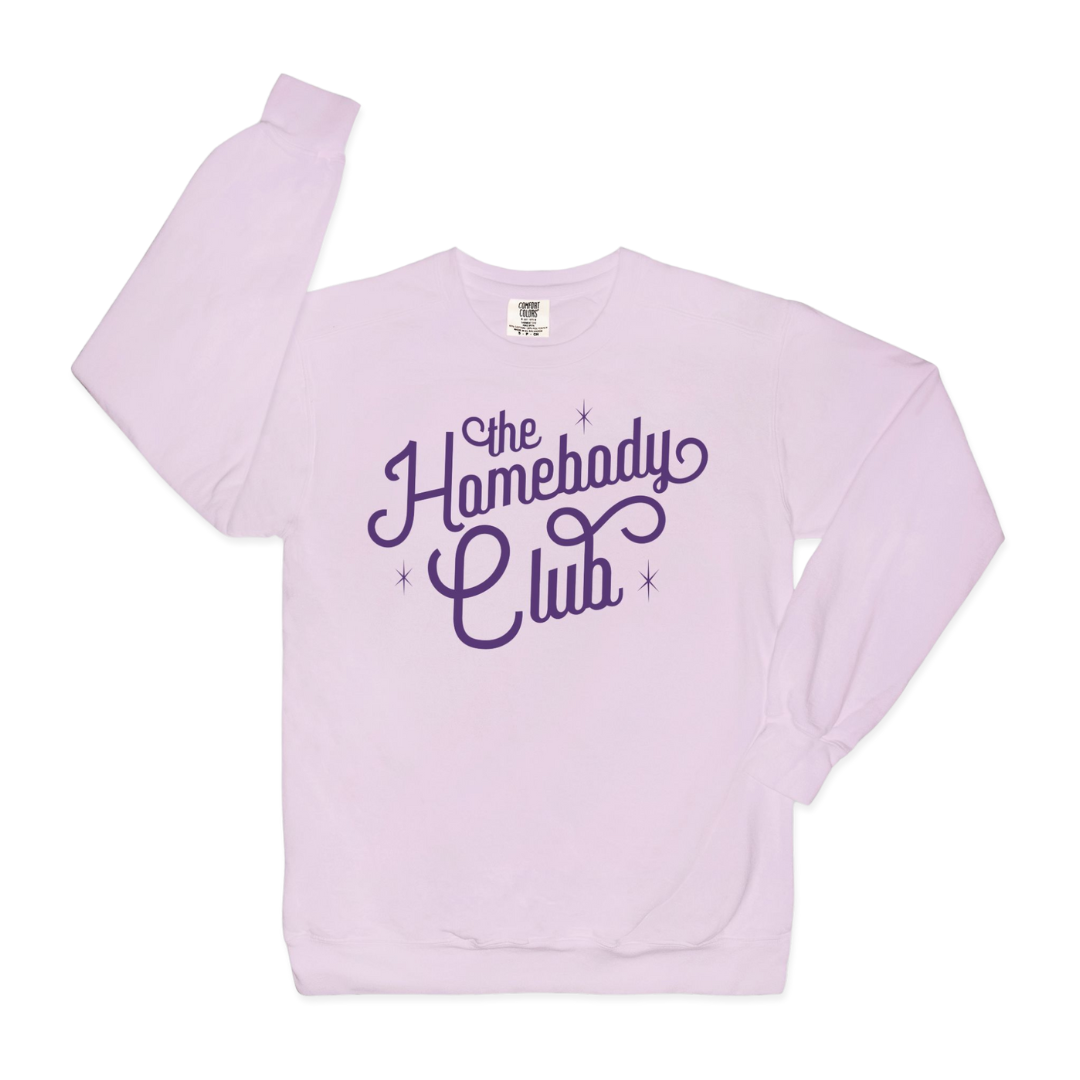 homebody club vintage crewneck sweatshirt
