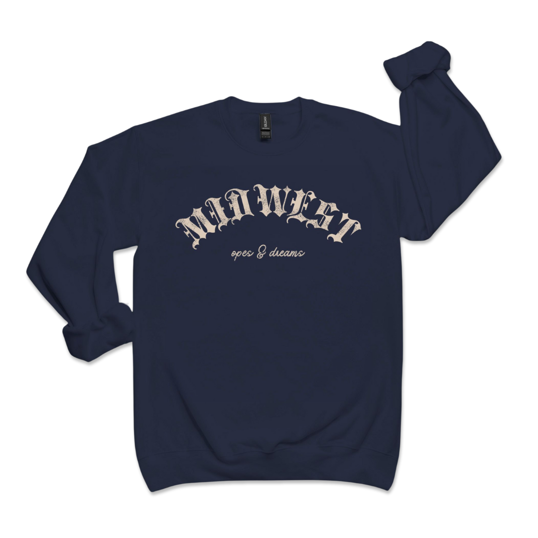 midwestern gothic classic crewneck sweatshirt