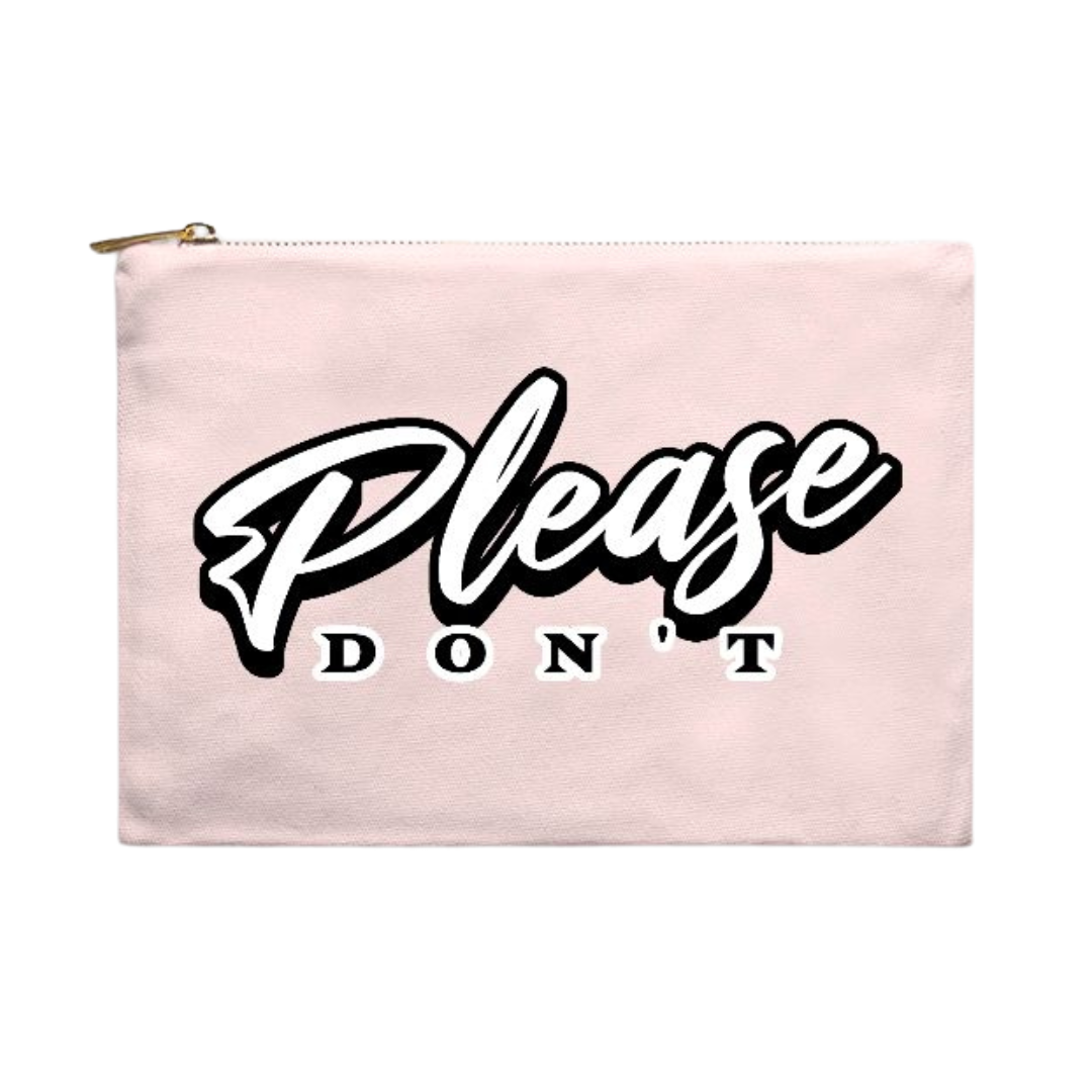 please don't flat pouch