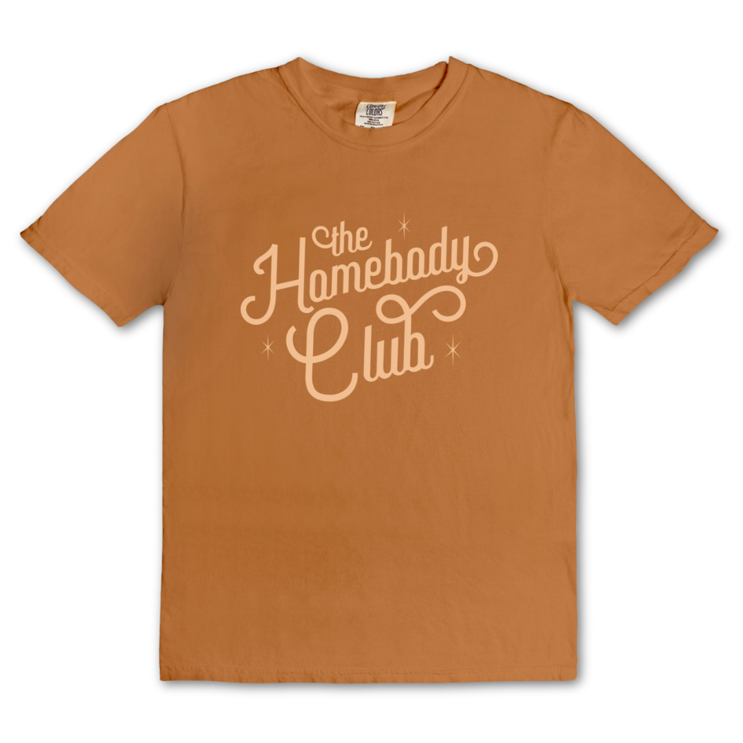 homebody club vintage graphic tee
