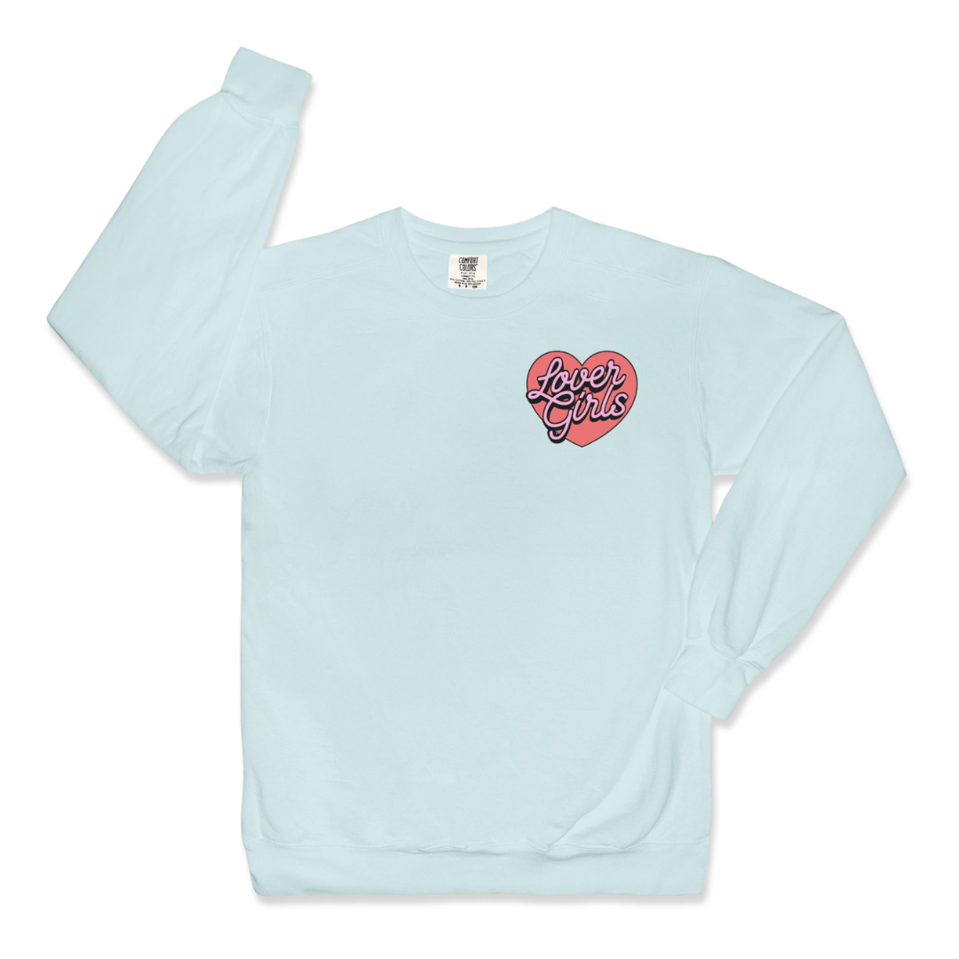 lover girls vintage crewneck sweatshirt