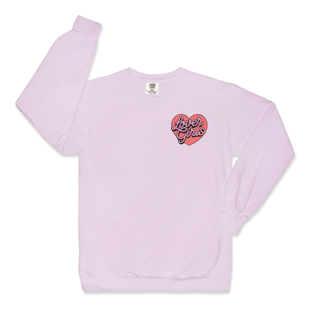 lover girls vintage crewneck sweatshirt