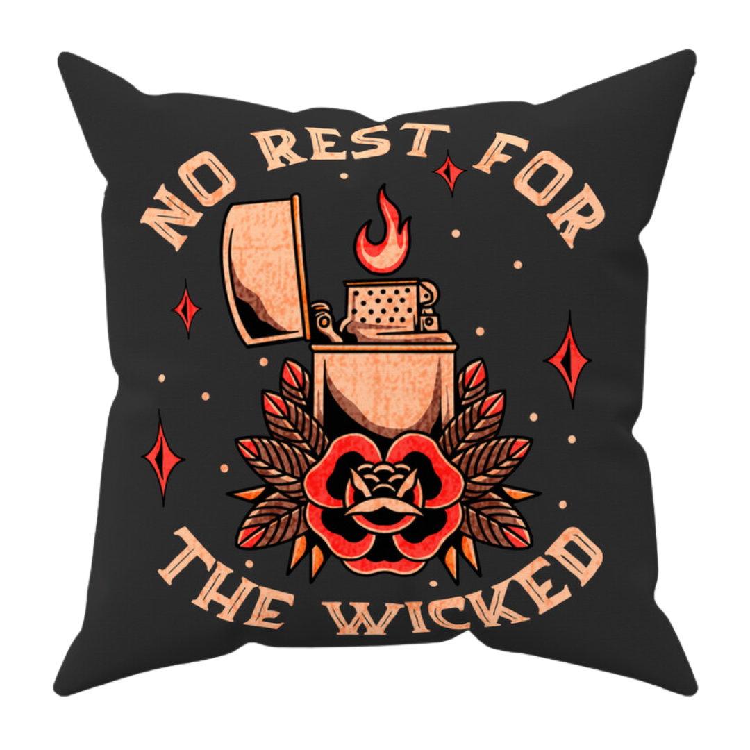 no rest throw pillows+covers