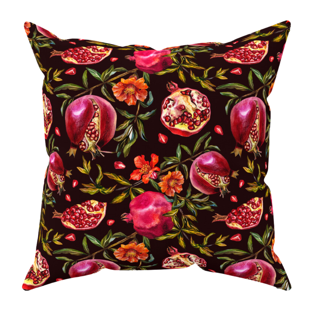 juicy pom throw pillows+covers