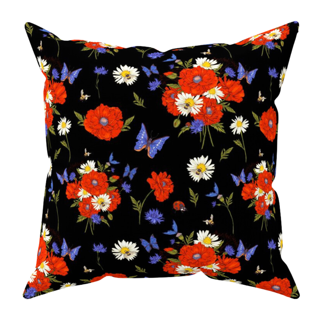 it's poppin' throw pillows+covers