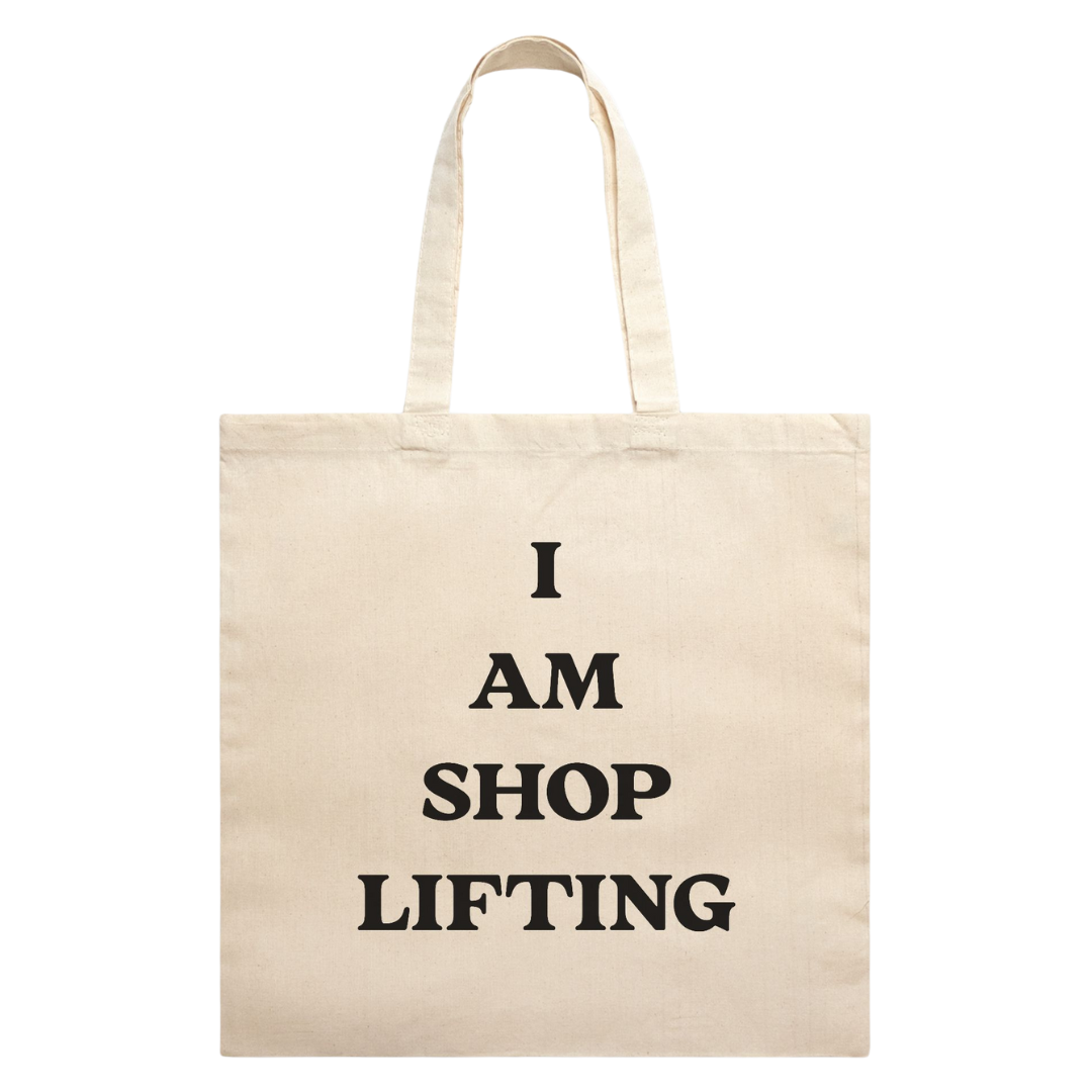 just kidding lightweight tote