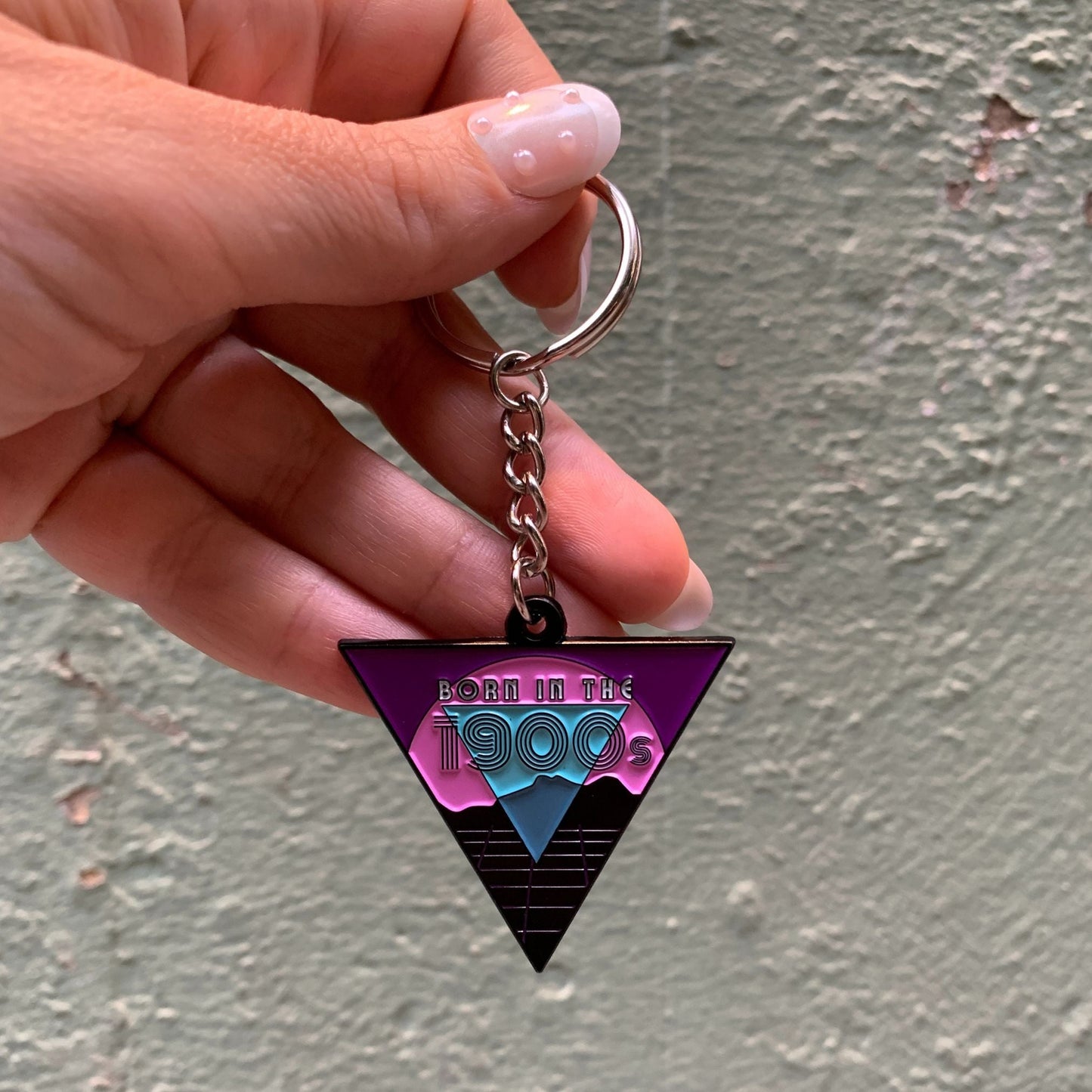 Born in the 1900s π΄ πΆ Enamel Keychain Millennial Gen X