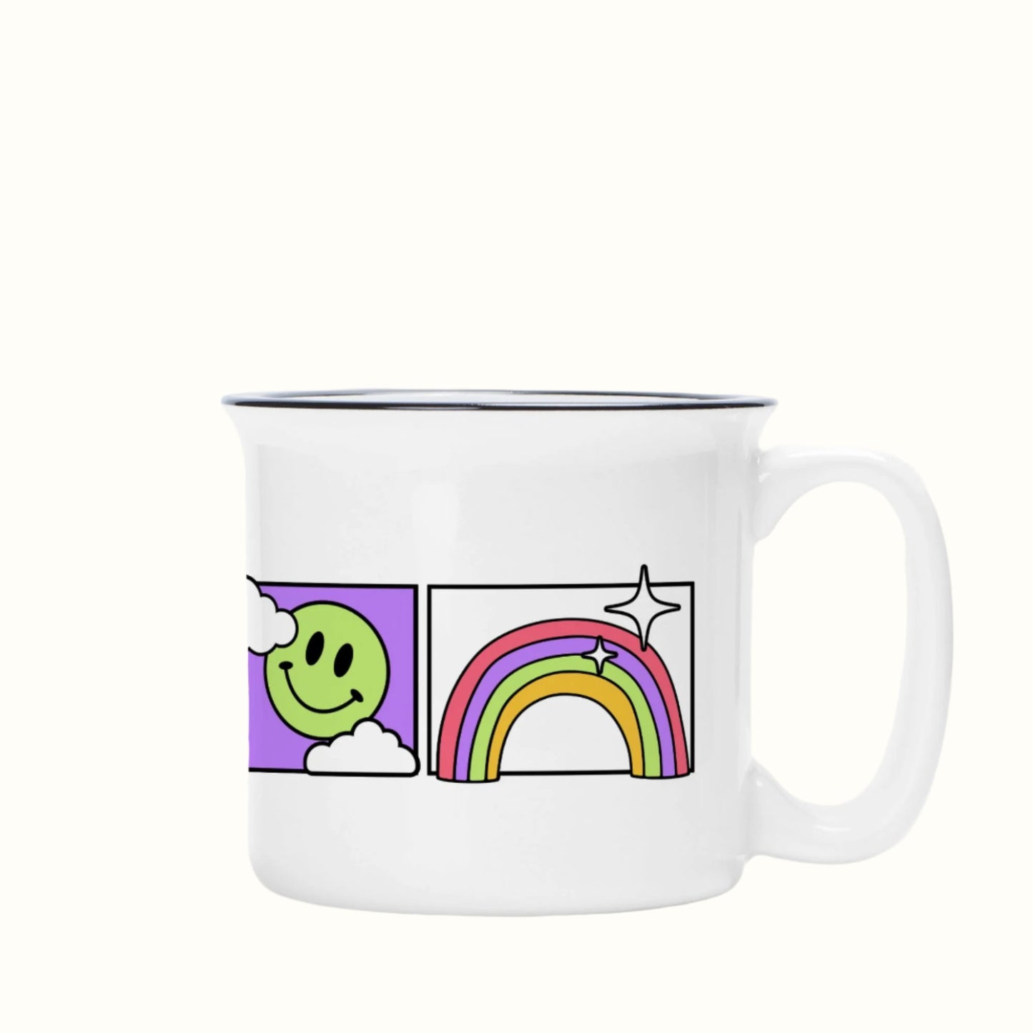 i hate it here ceramic camper mug