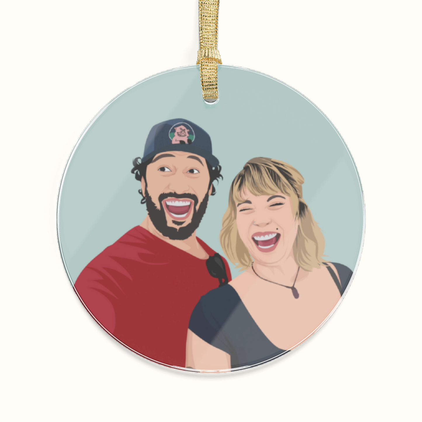 add on - your portrait on an ornament