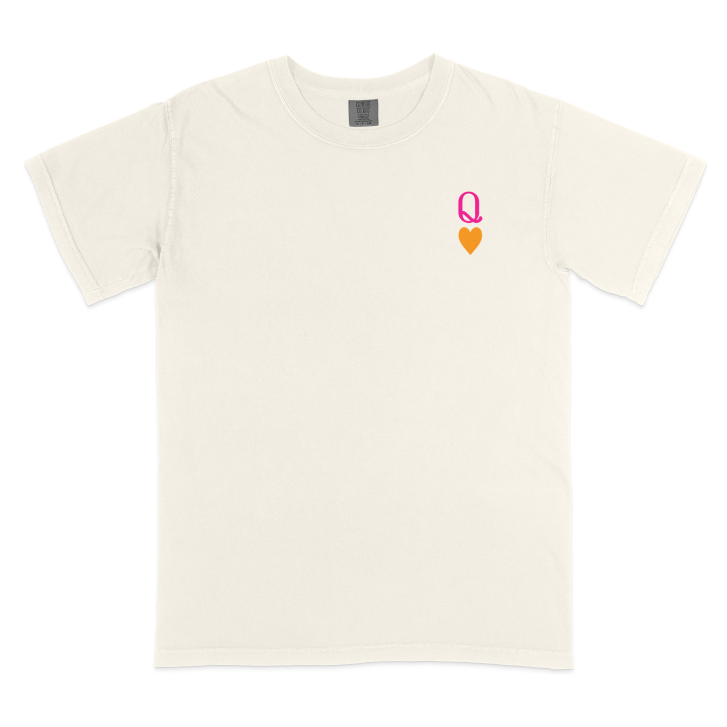 queen of hearts vintage graphic tee