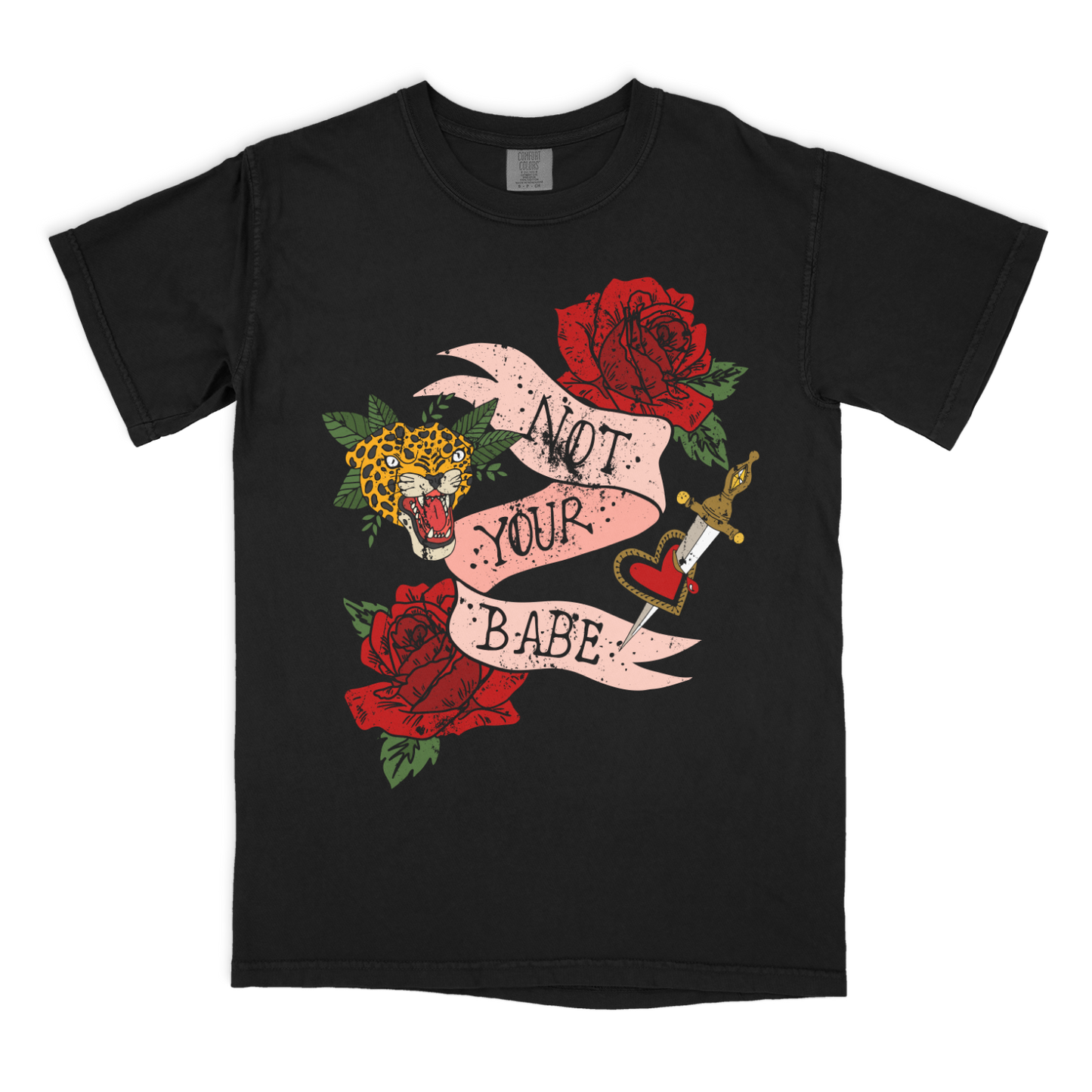 not your babe vintage graphic tee