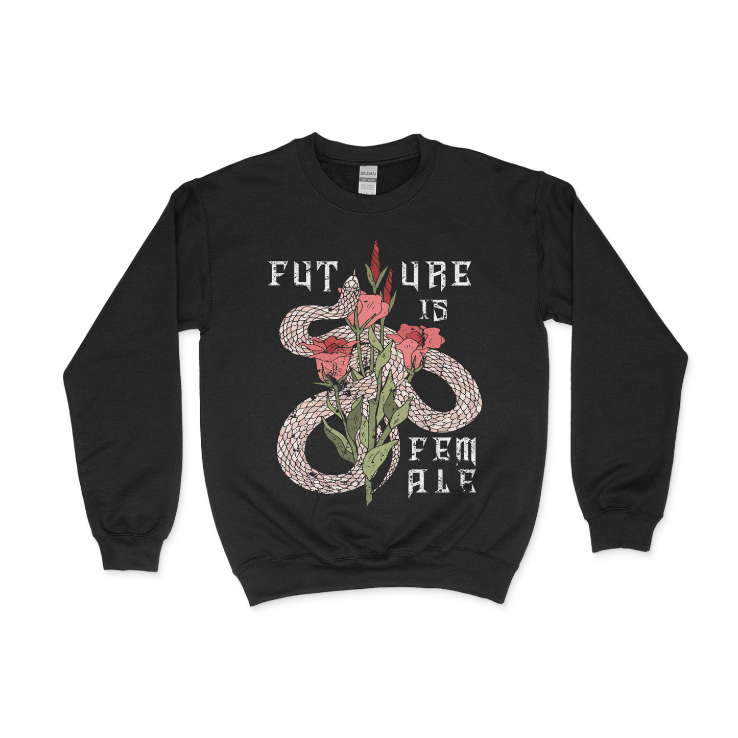 future is female classic crewneck sweatshirt