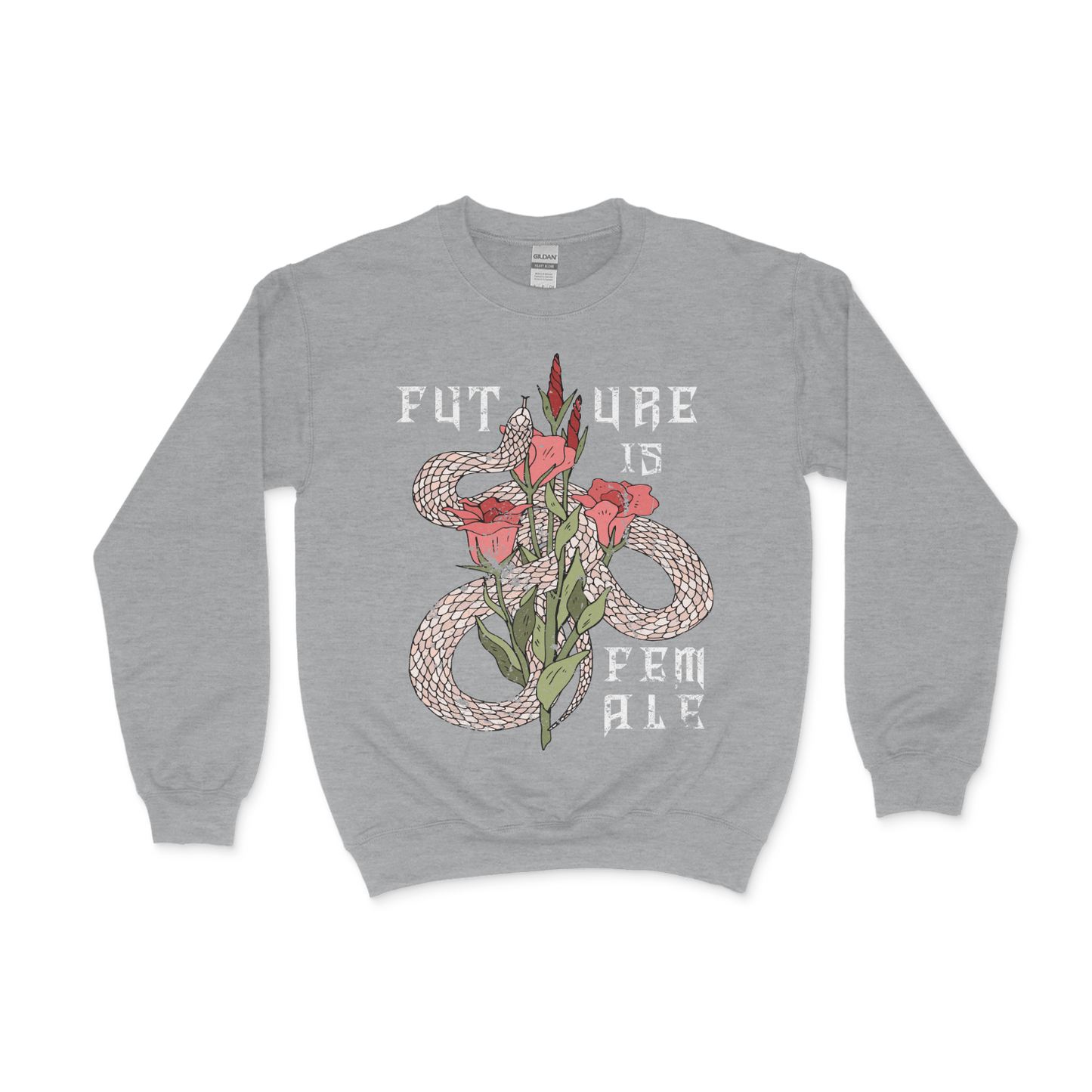 future is female classic crewneck sweatshirt