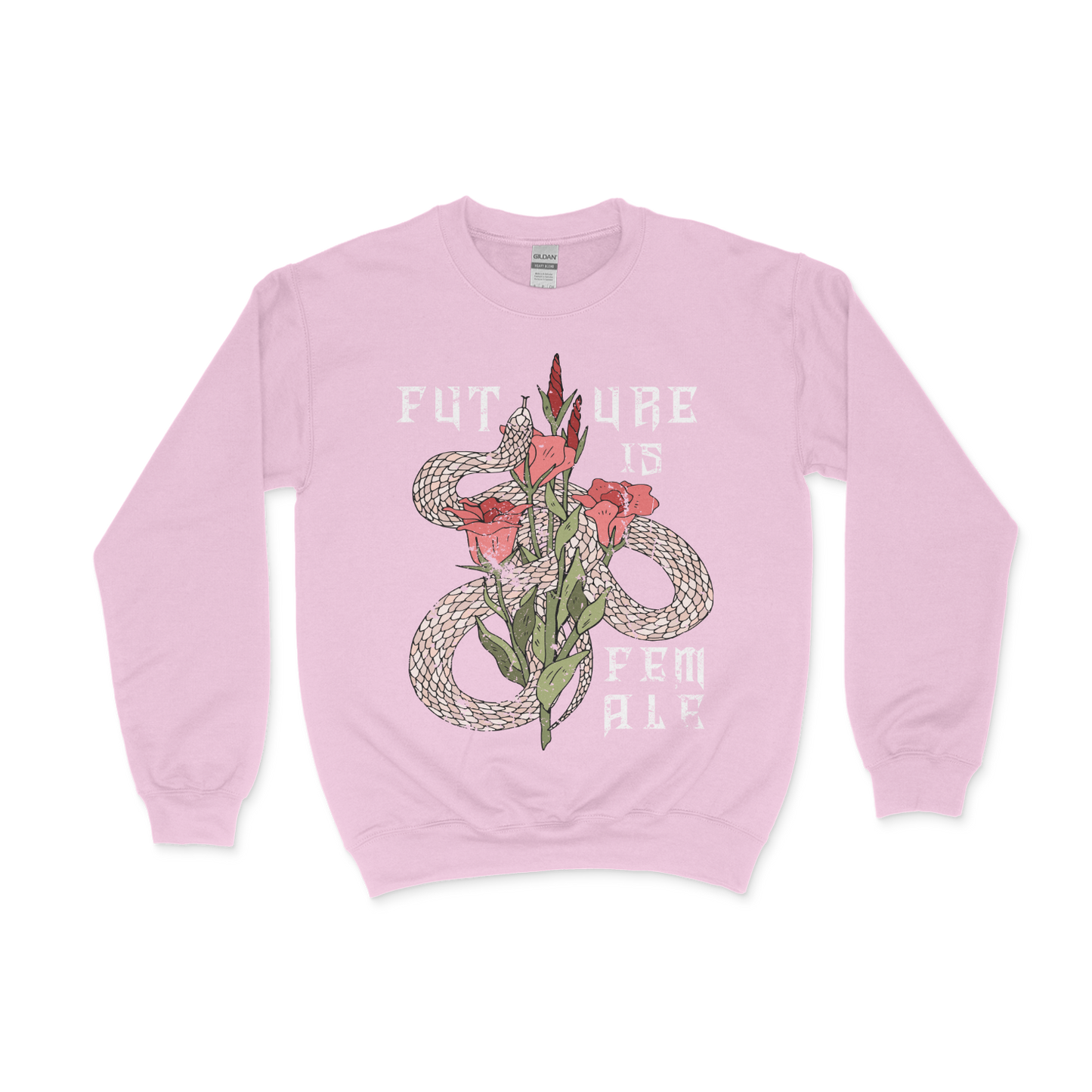 future is female classic crewneck sweatshirt