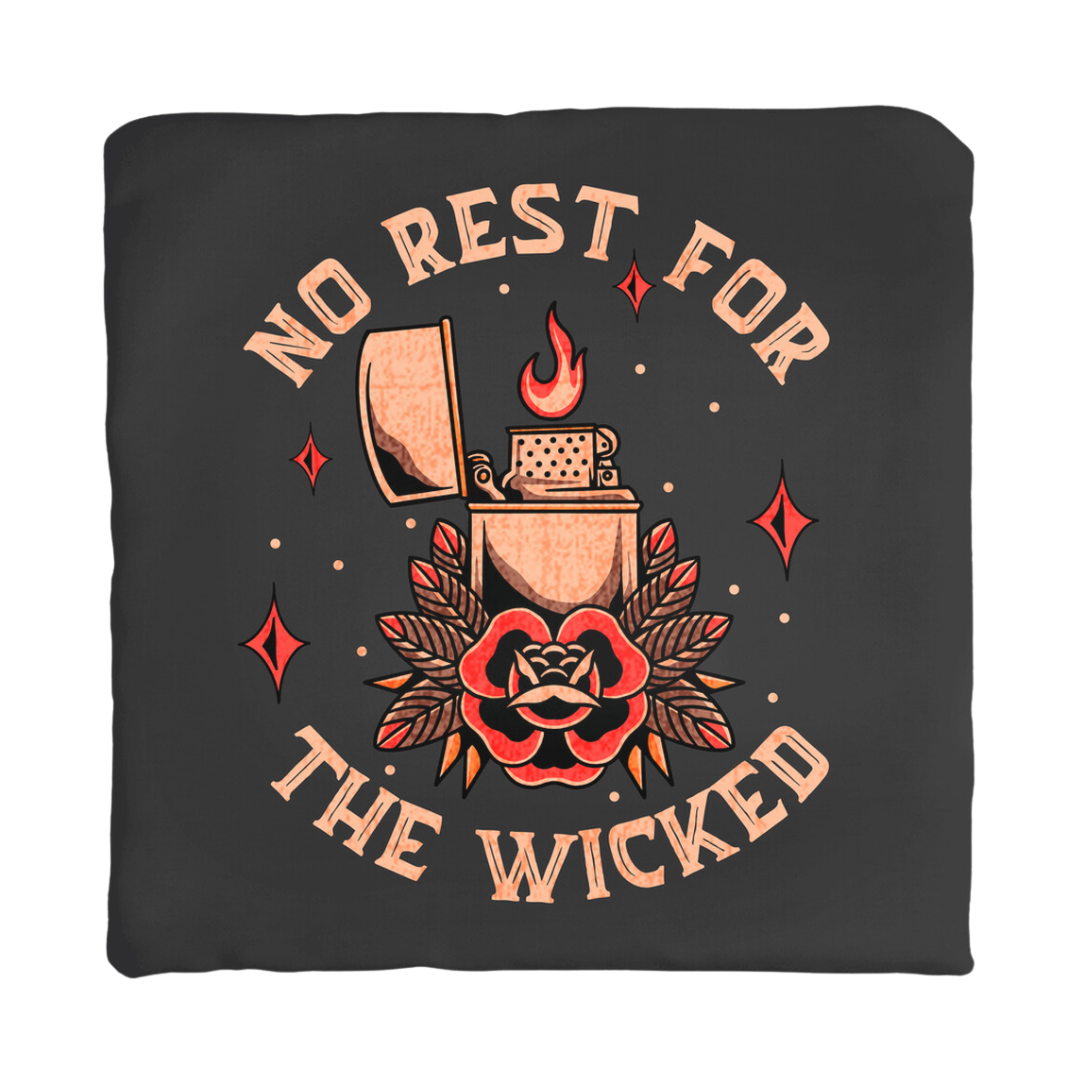 no rest throw pillows+covers