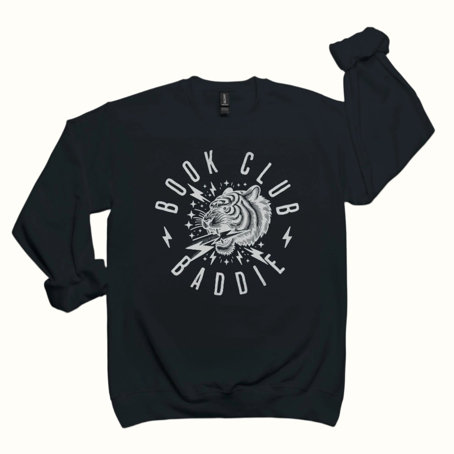 book club baddie classic crewneck sweatshirt