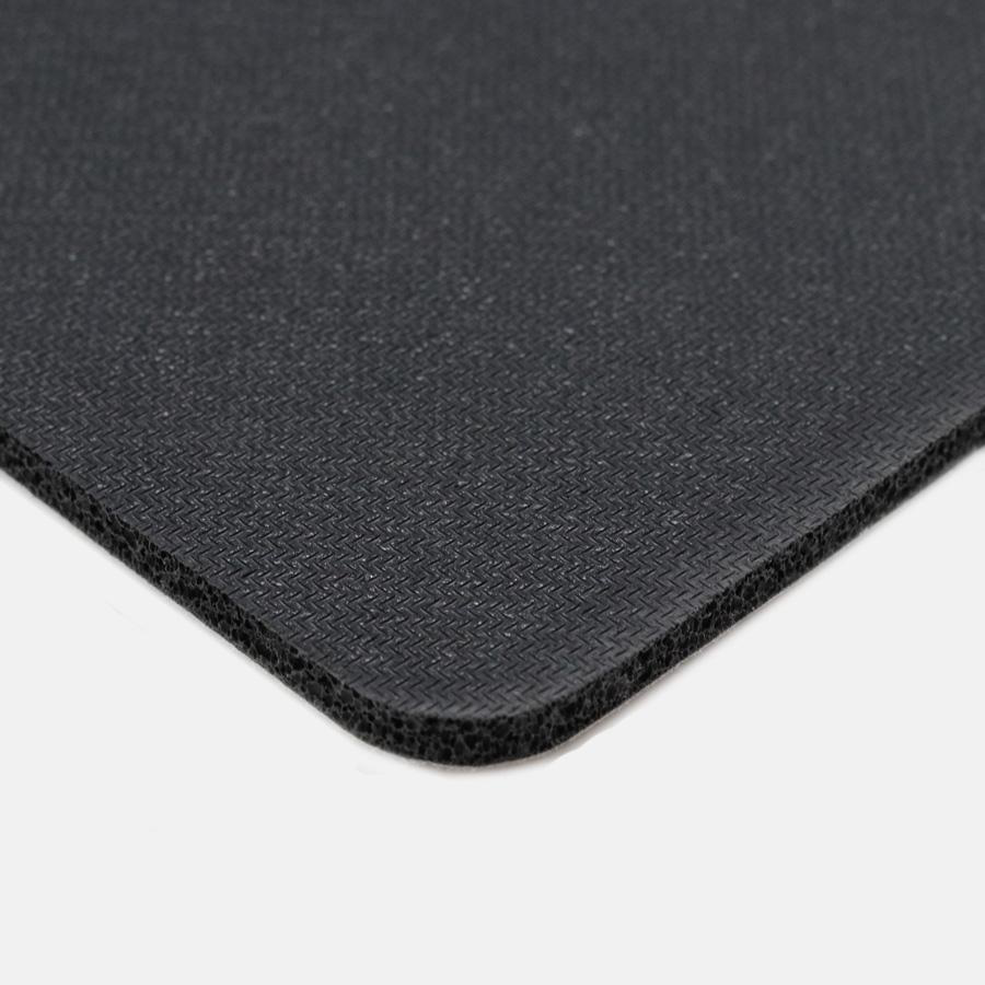 floral noir desk mat