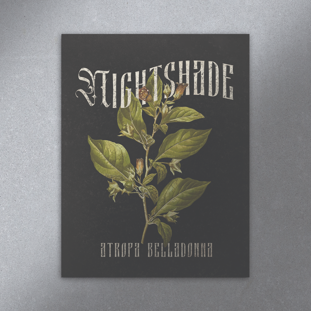 deadly plants prints