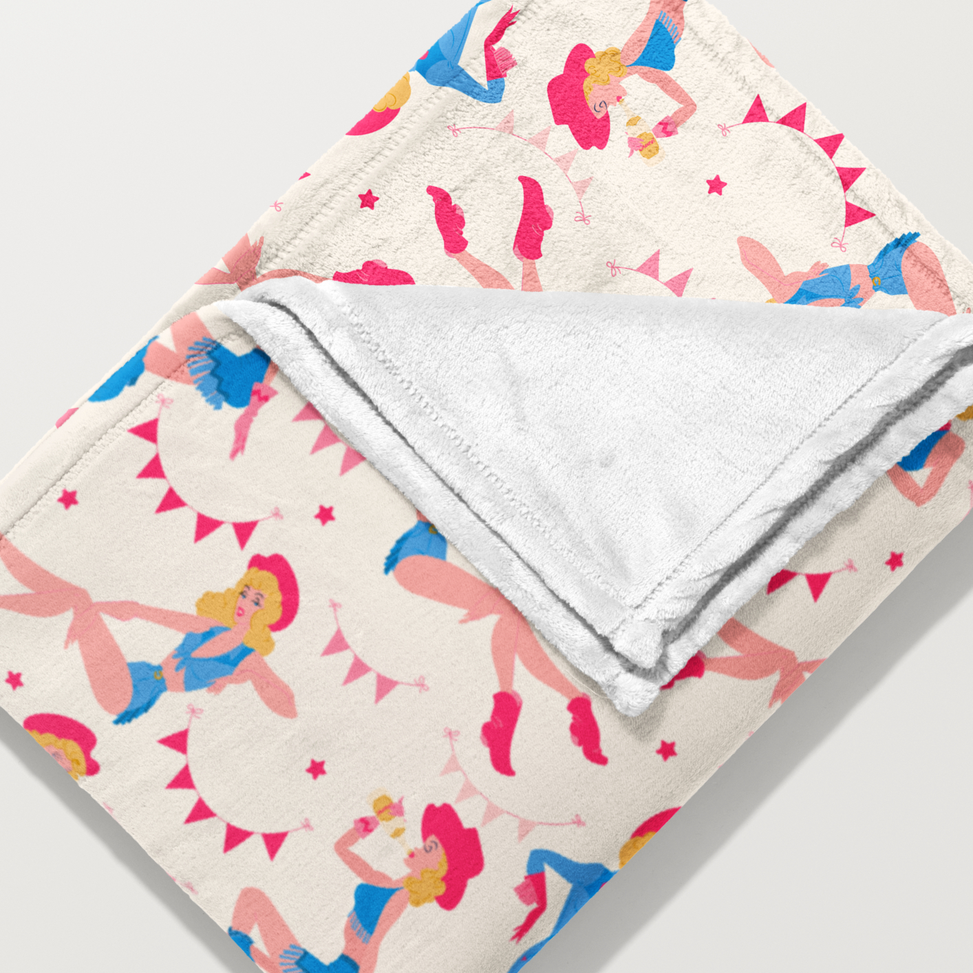 howdy boys minky throw