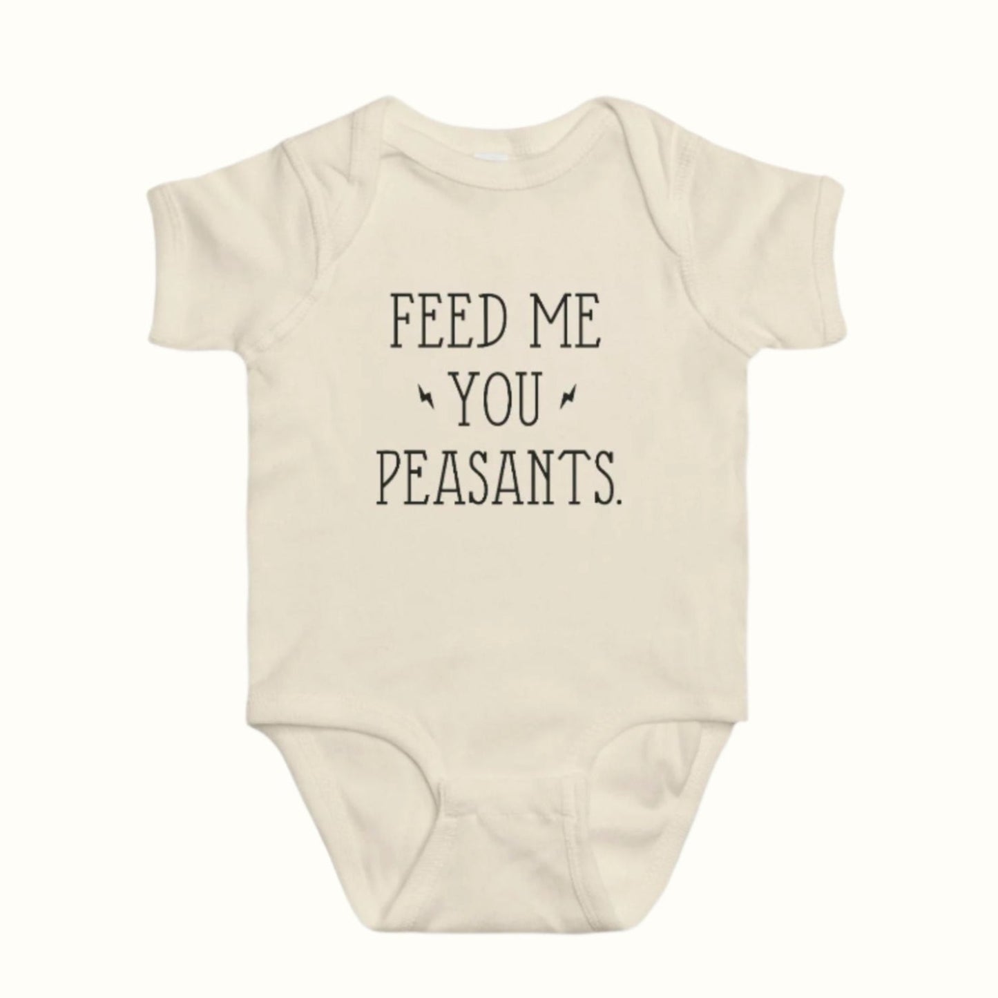 feed me baby bodysuit