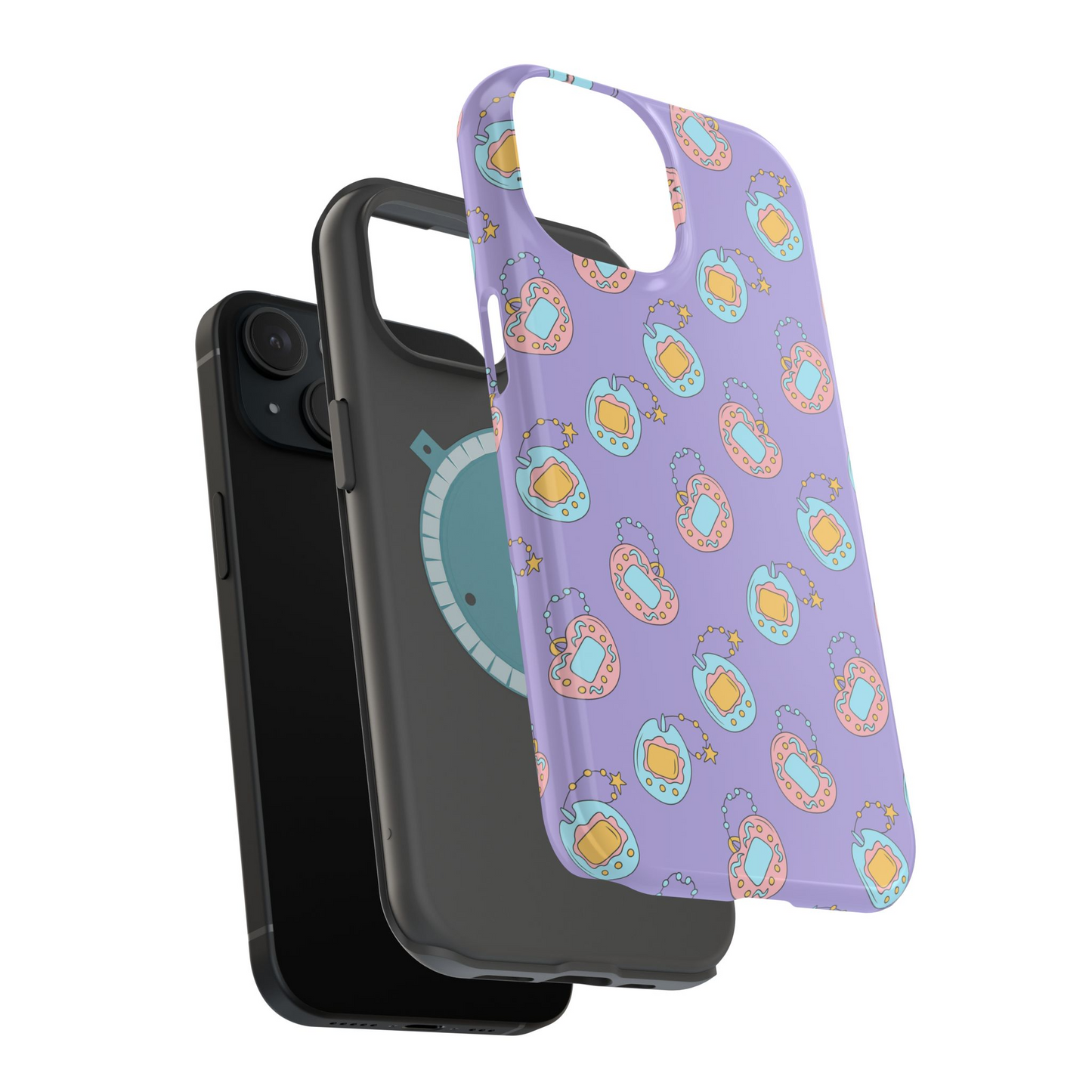 pocket nostalgia magsafe tough phone case