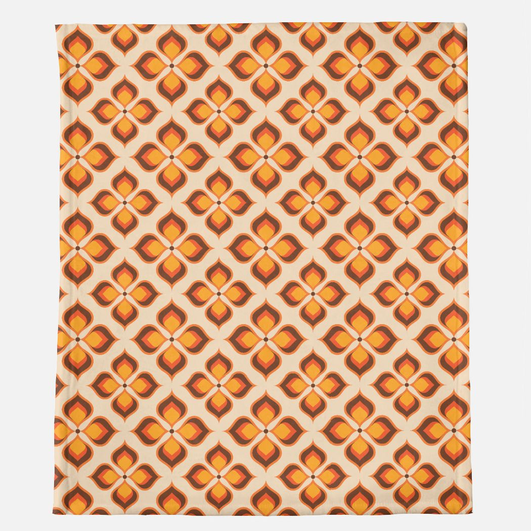 that 70's throw minky throw blanket