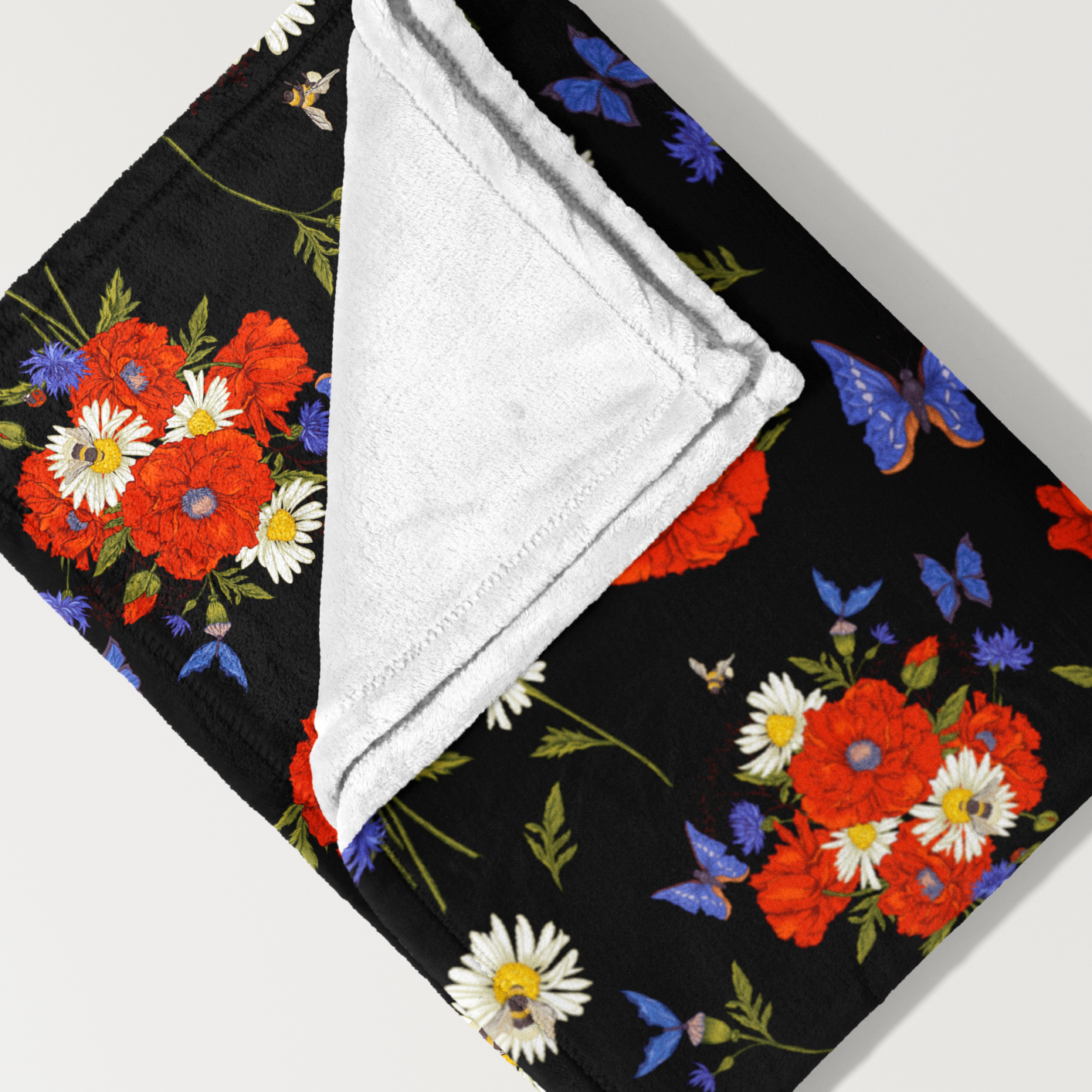 juicy pom minky throw