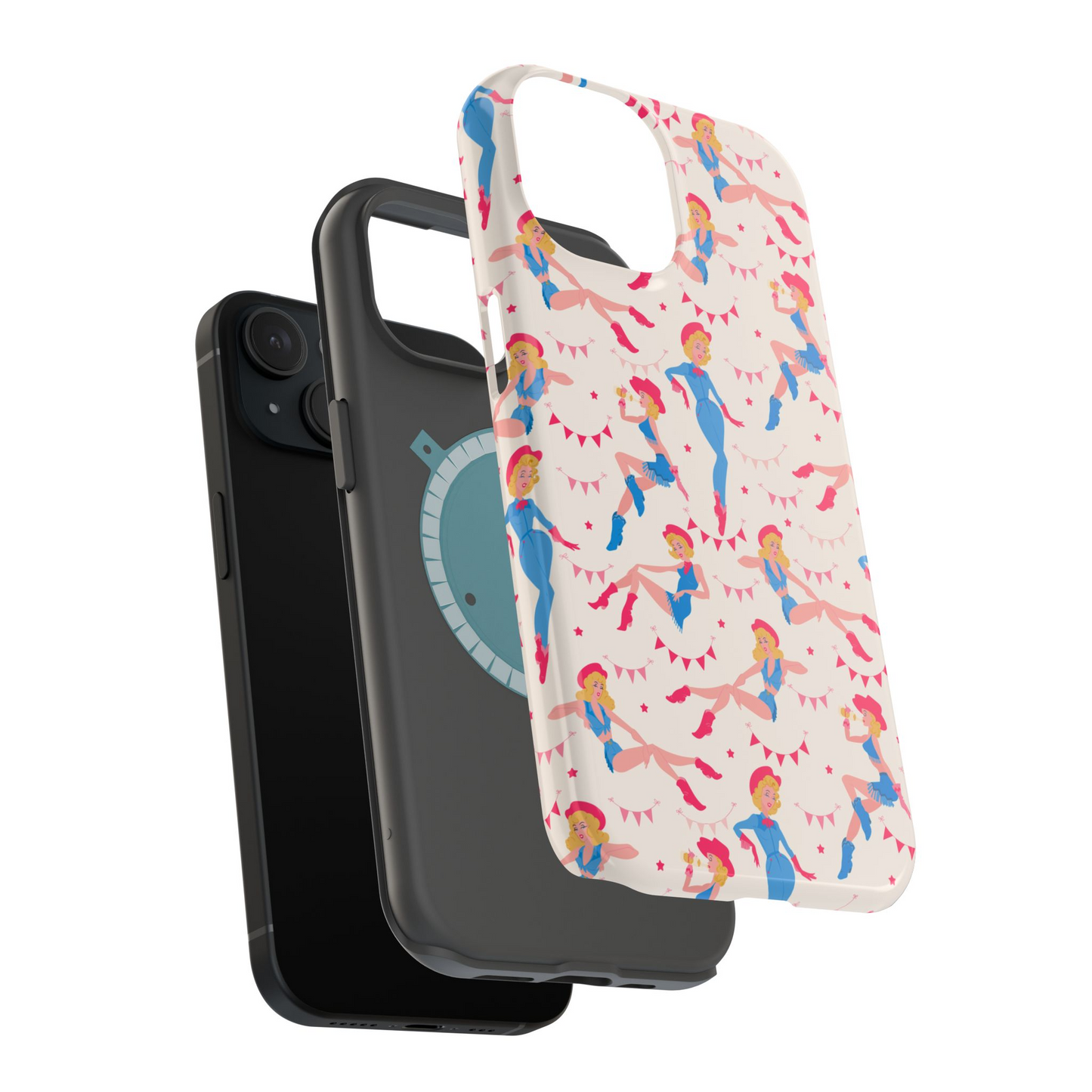 howdy boys magsafe tough phone case
