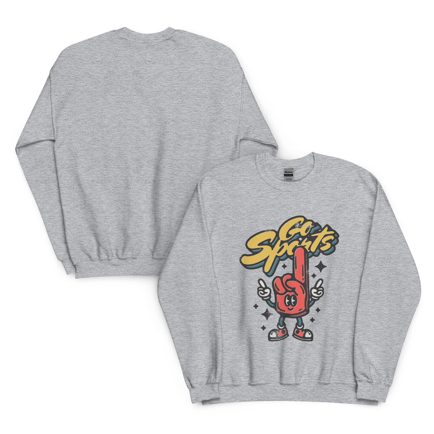 go sports classic crewneck sweatshirt