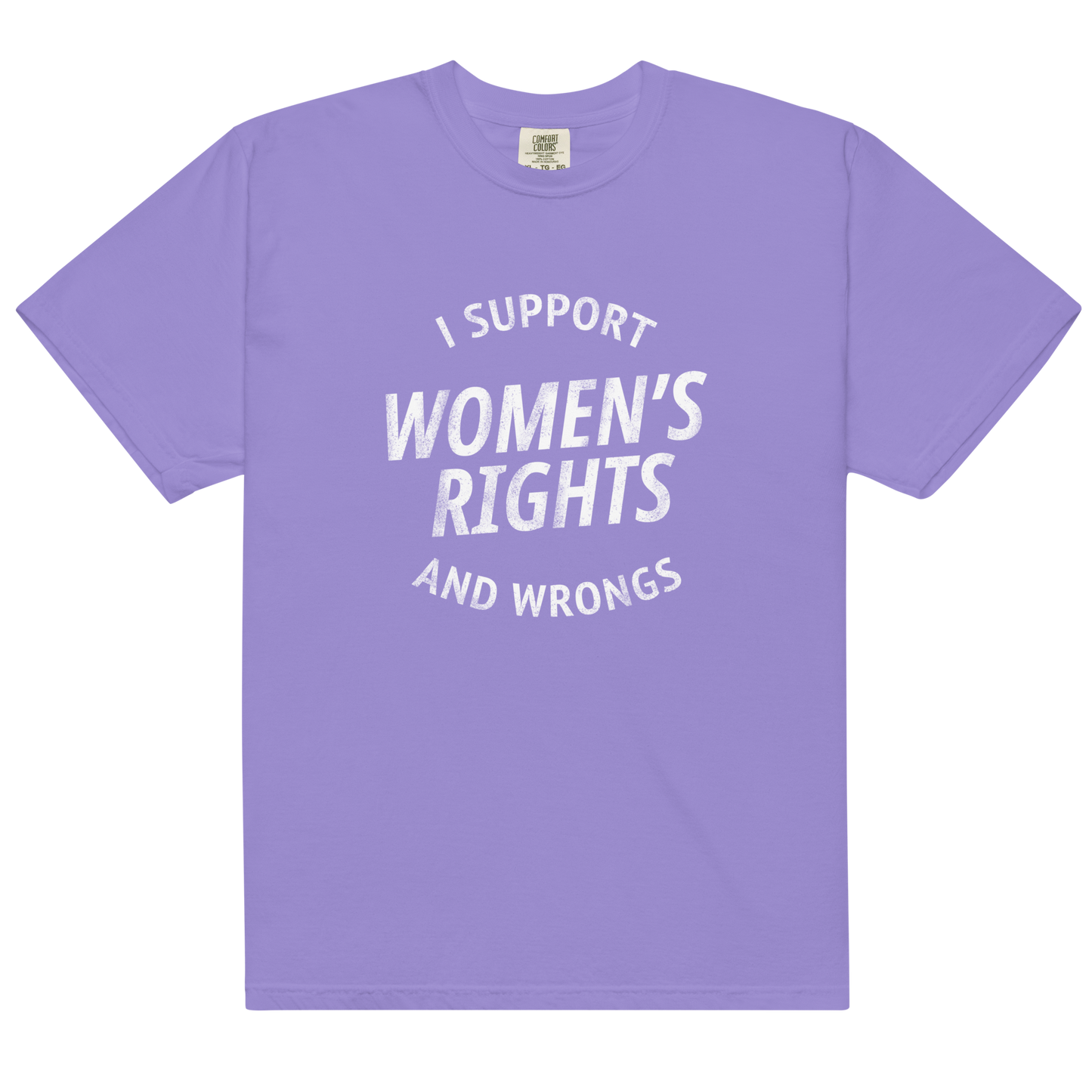 women's rights adult vintage graphic tee