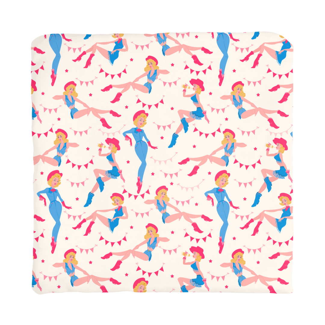 howdy boys throw pillows+covers