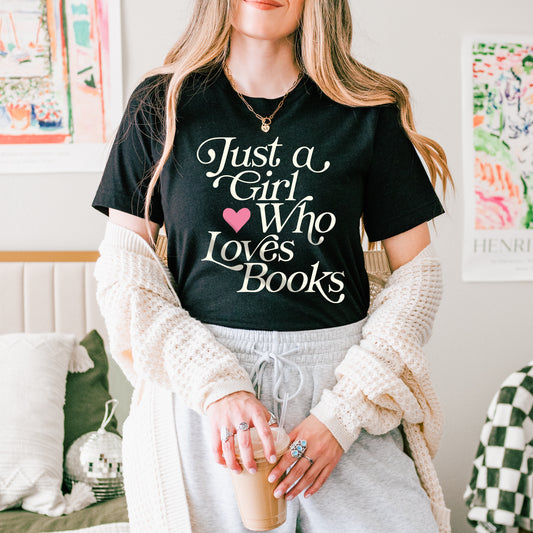 just a girl vintage tee