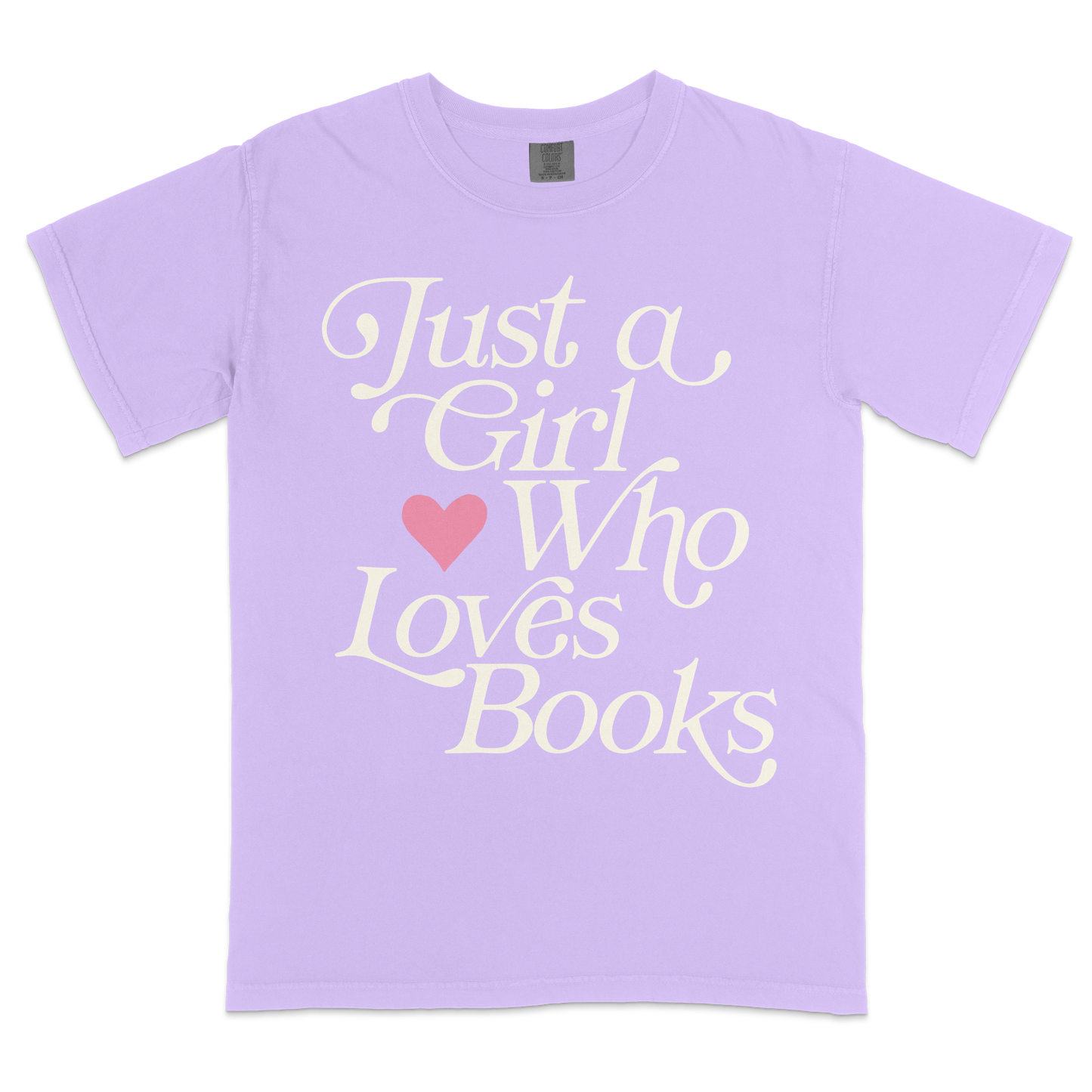 just a girl vintage tee