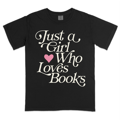 just a girl vintage tee