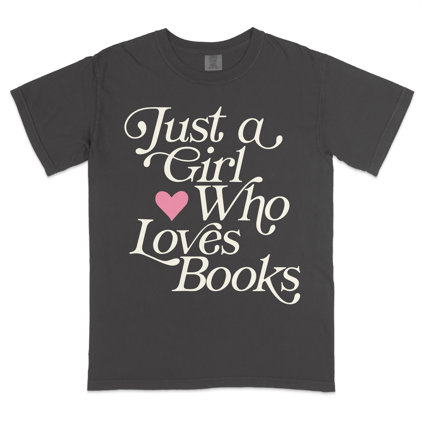 just a girl vintage tee