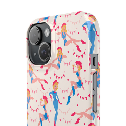 howdy boys slim phone case